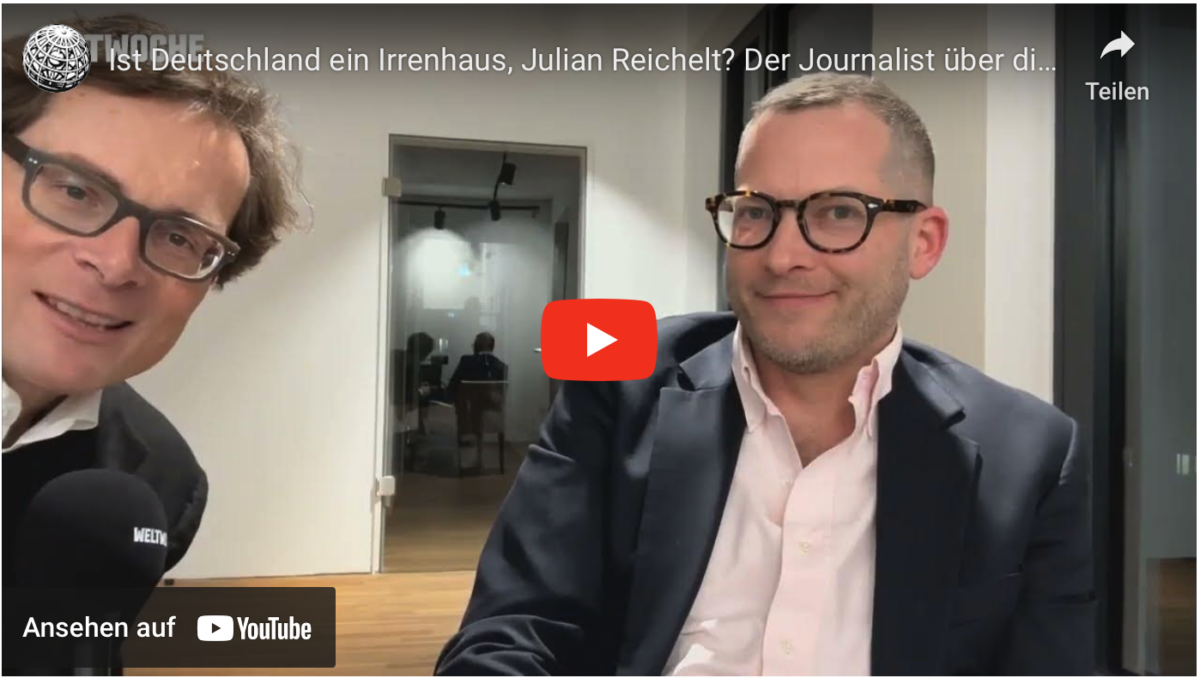 Ist Deutschland ein Irrenhaus, Julian Reichelt? Der Journalist über die Ampel-Regierung und die AfD!