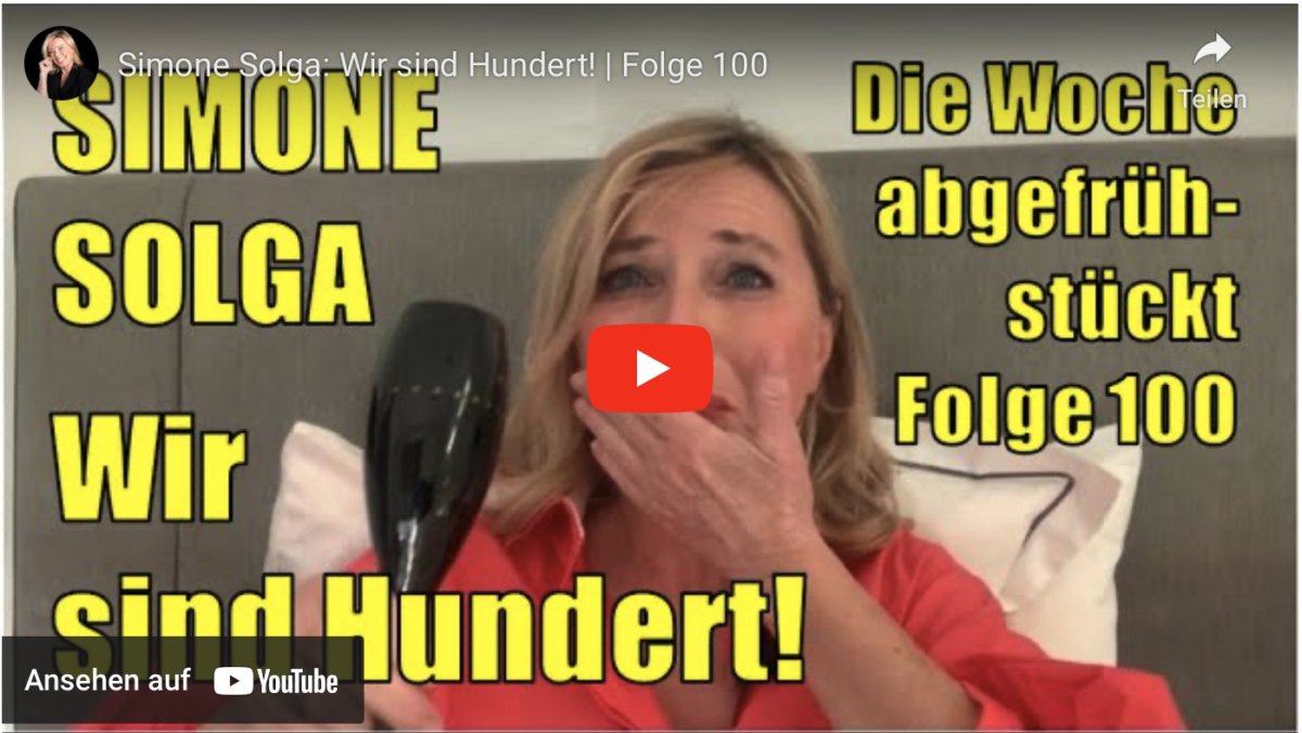 Simone Solga: Wir sind Hundert!