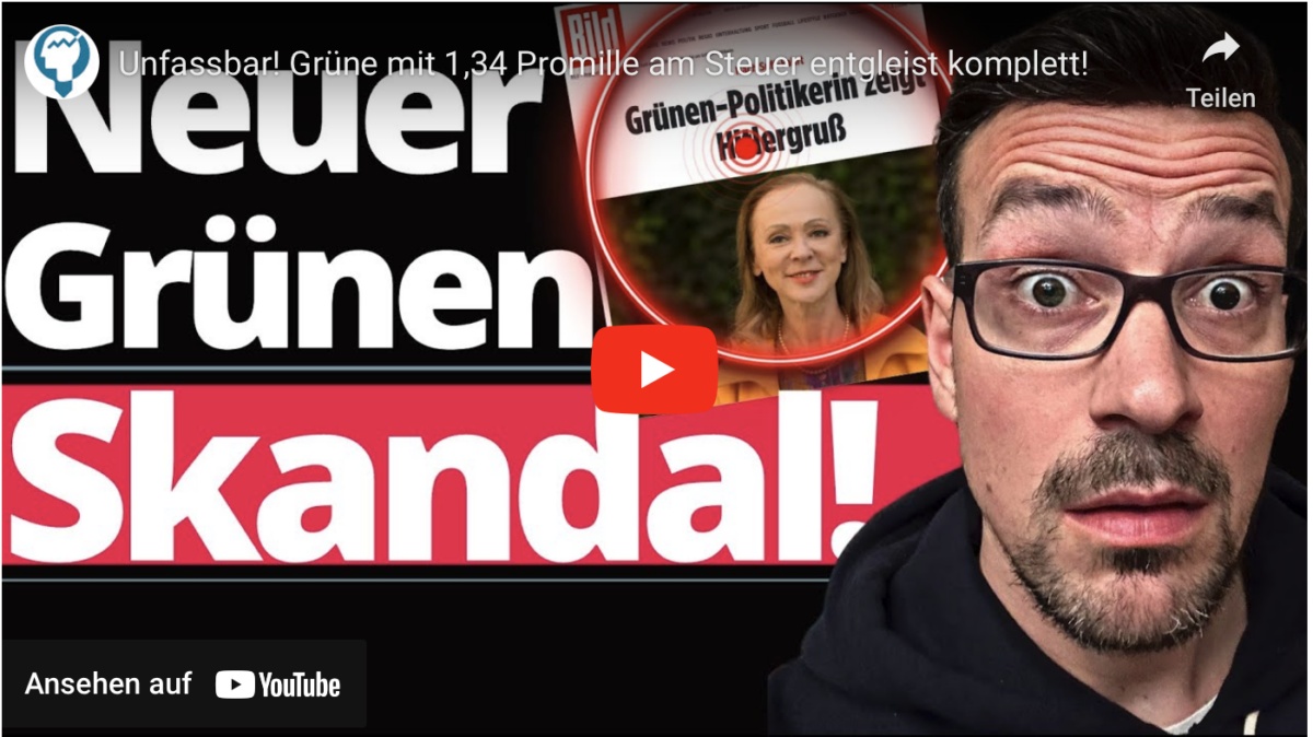 Unfassbar! Grüne Politikerin mit 1,34 Promille am Steuer entgleist komplett!