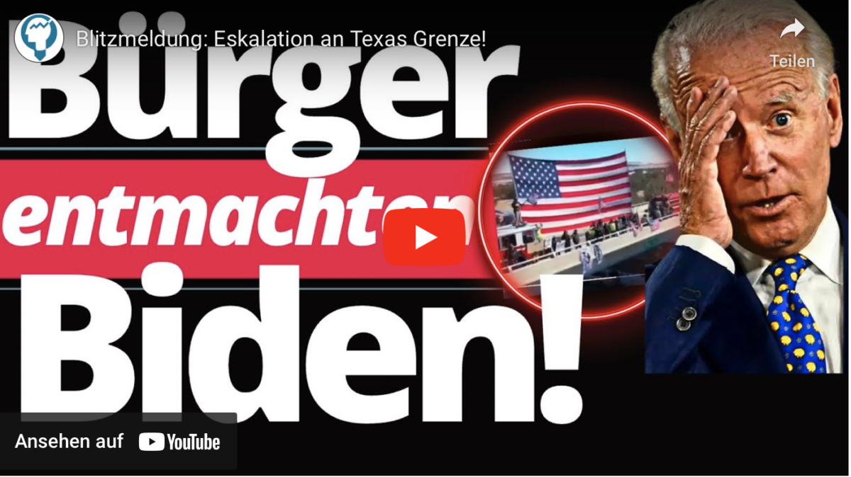 Blitzmeldung: Eskalation an Texas Grenze!