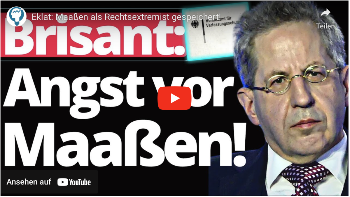 Eklat: Maaßen als Rechtsextremist gespeichert!