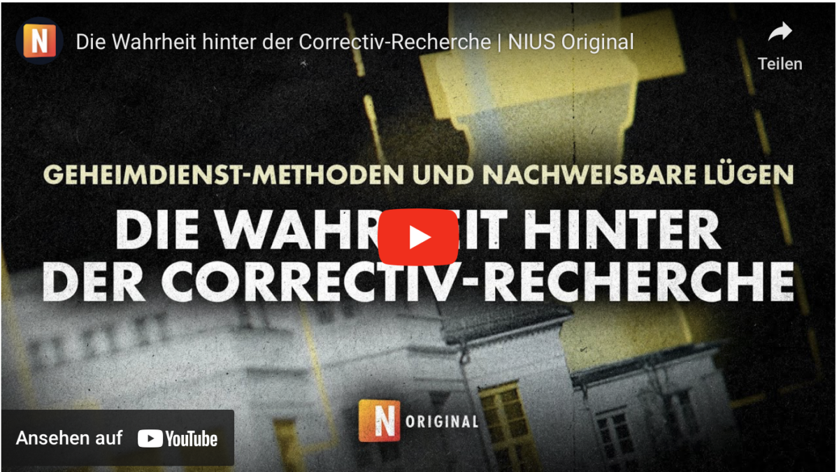 Die Wahrheit hinter der Correctiv-Recherche