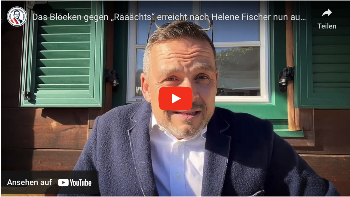 Das Blöcken gegen „Rääächts“ erreicht nach Helene Fischer nun auch Görings Nichte!