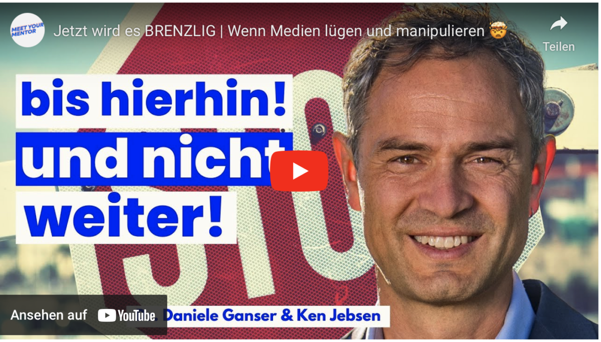 Jetzt wird es BRENZLIG | Wenn Medien lügen und manipulieren!