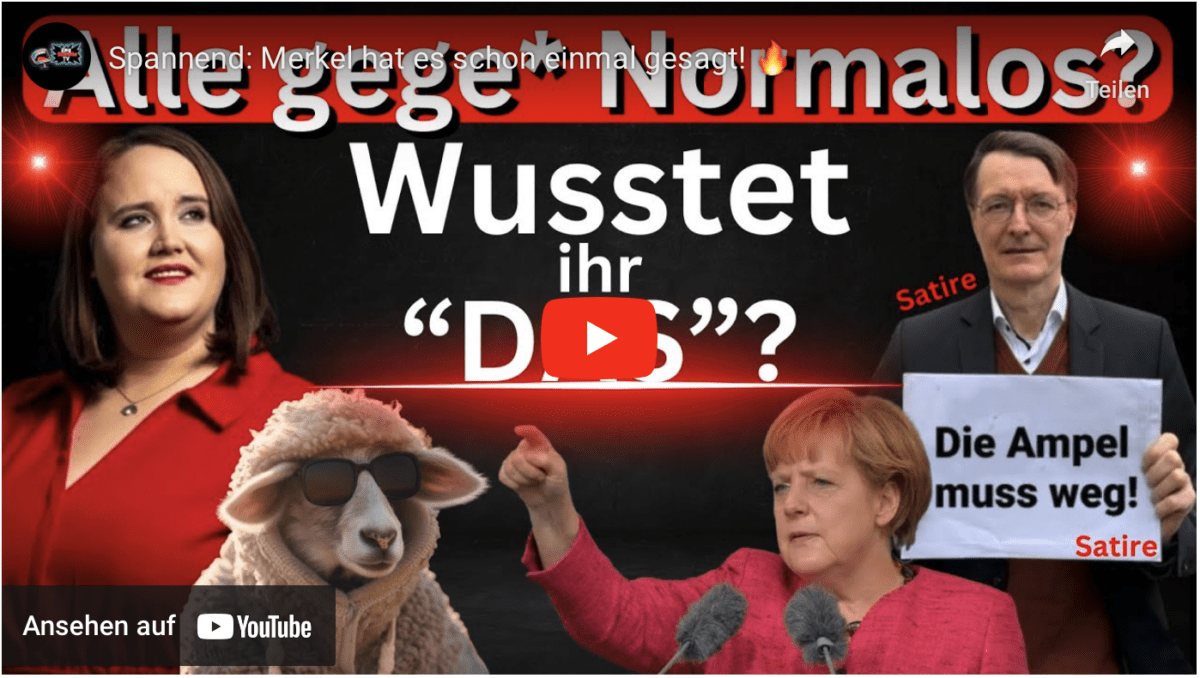 Spannend: Merkel hat es schon einmal gesagt!