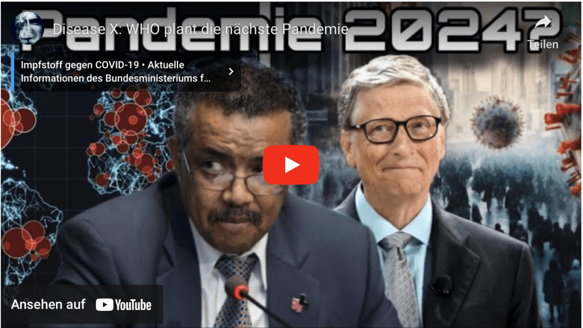 Disease X: WHO plant die nächste Pandemie!