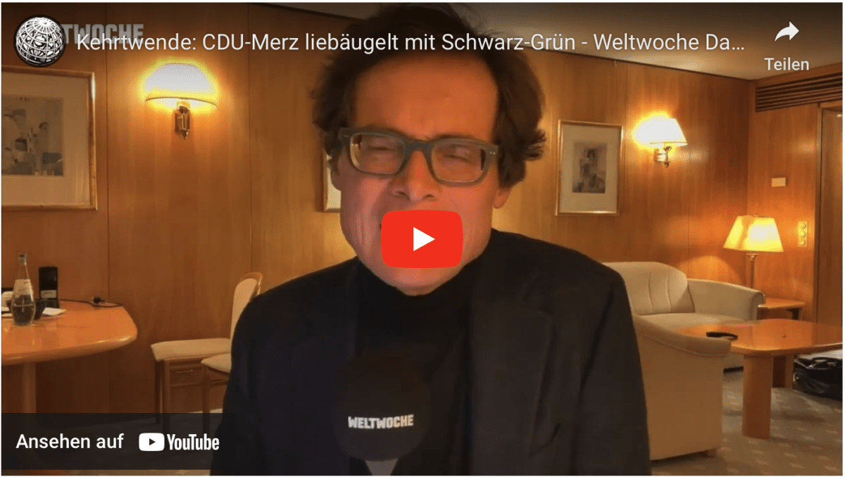 Kehrtwende: CDU-Merz liebäugelt mit Schwarz-Grün!