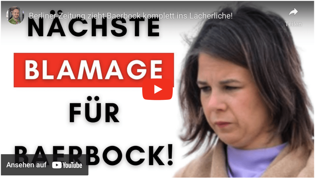 Berliner Zeitung zieht Baerbock komplett ins Lächerliche!
