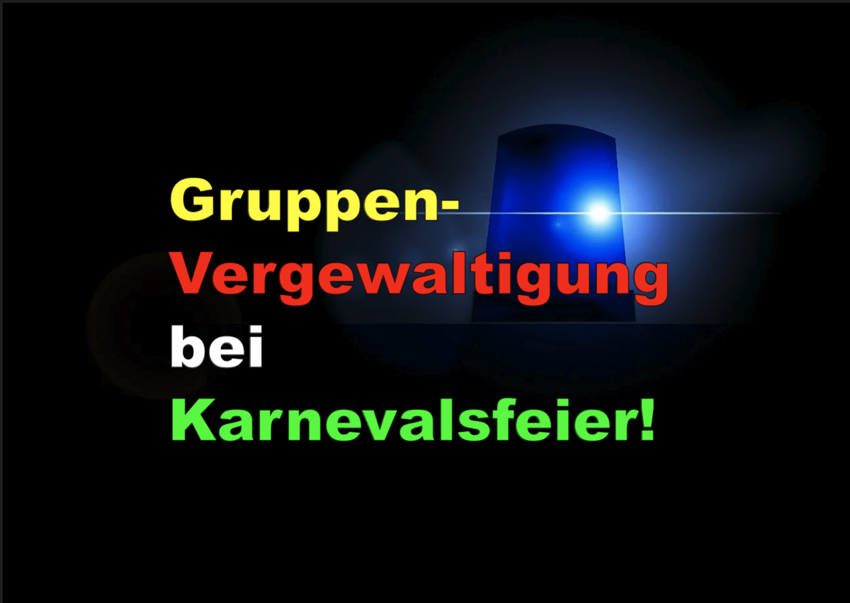Jugendtreff Speyer: Gruppen-Vergewaltigung bei Karnevalsfeier!