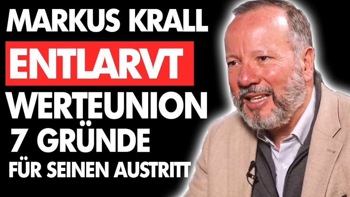 ZERSTÖRT! Markus Krall packt KOMPLETT über die Werteunion und den Austritt aus!