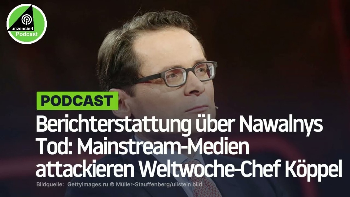 Berichterstattung über Nawalnys Tod: Mainstream-Medien attackieren Weltwoche-Chef Köppel!
