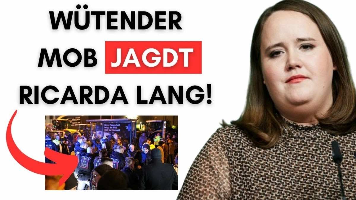 Wut-Bauern jagen Ricarda Lang mit brennenden Reifen!