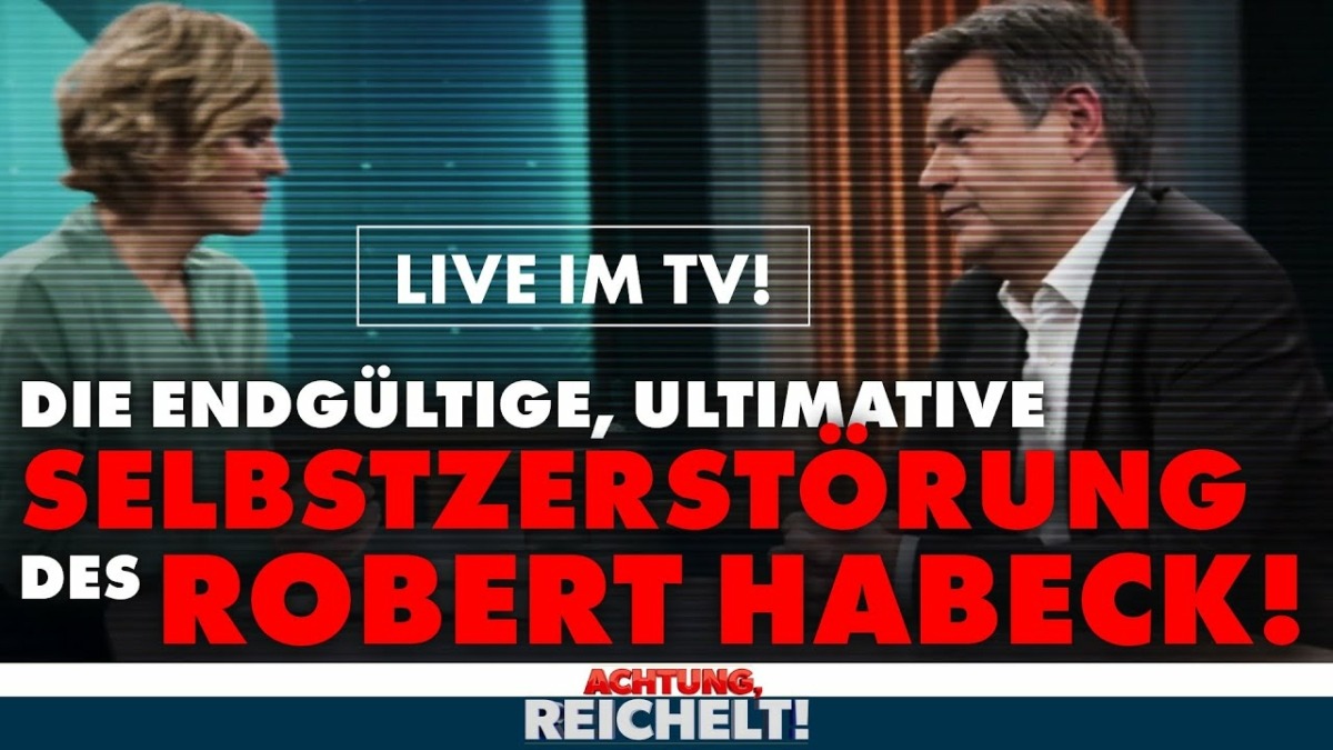 Habeck zerstört sich live im TV!