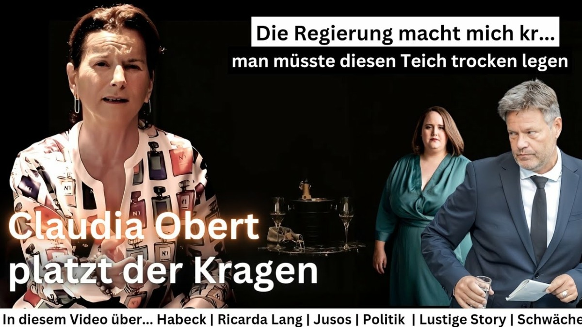 Claudia Obert platzt der Kragen: Diese Regierung macht mich krank!