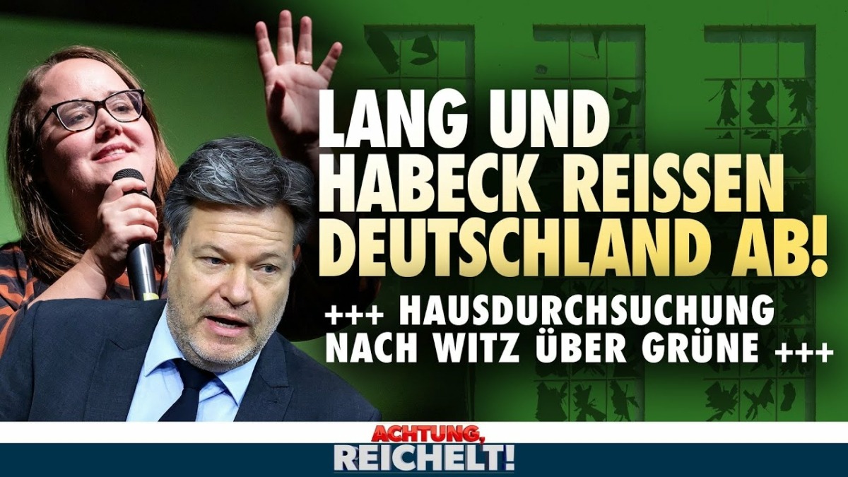 Diktatur: Hausdurchsuchung wegen Habeck-Witz!|