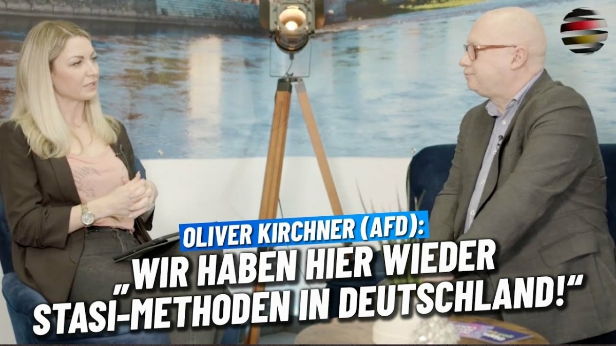 Oliver Kirchner (AfD): „Wir haben hier wieder Stasi-Methoden in Deutschland!“