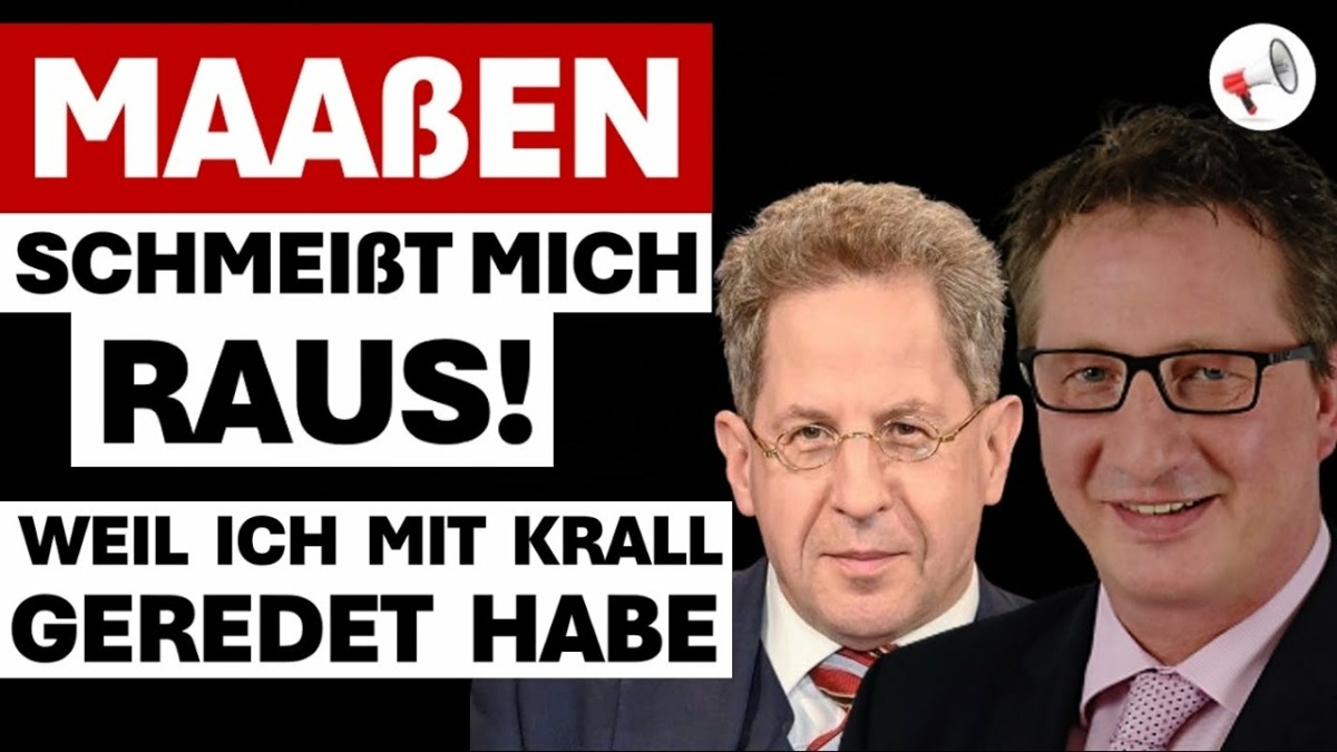Maaßen schmeißt Reinhardt raus, weil er mit Dr. Krall geredet hat!