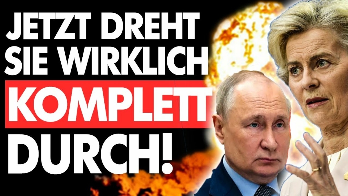 SKANDAL! Sonneborn über NEUE von der Leyen Drohung! (EU-Russland)!