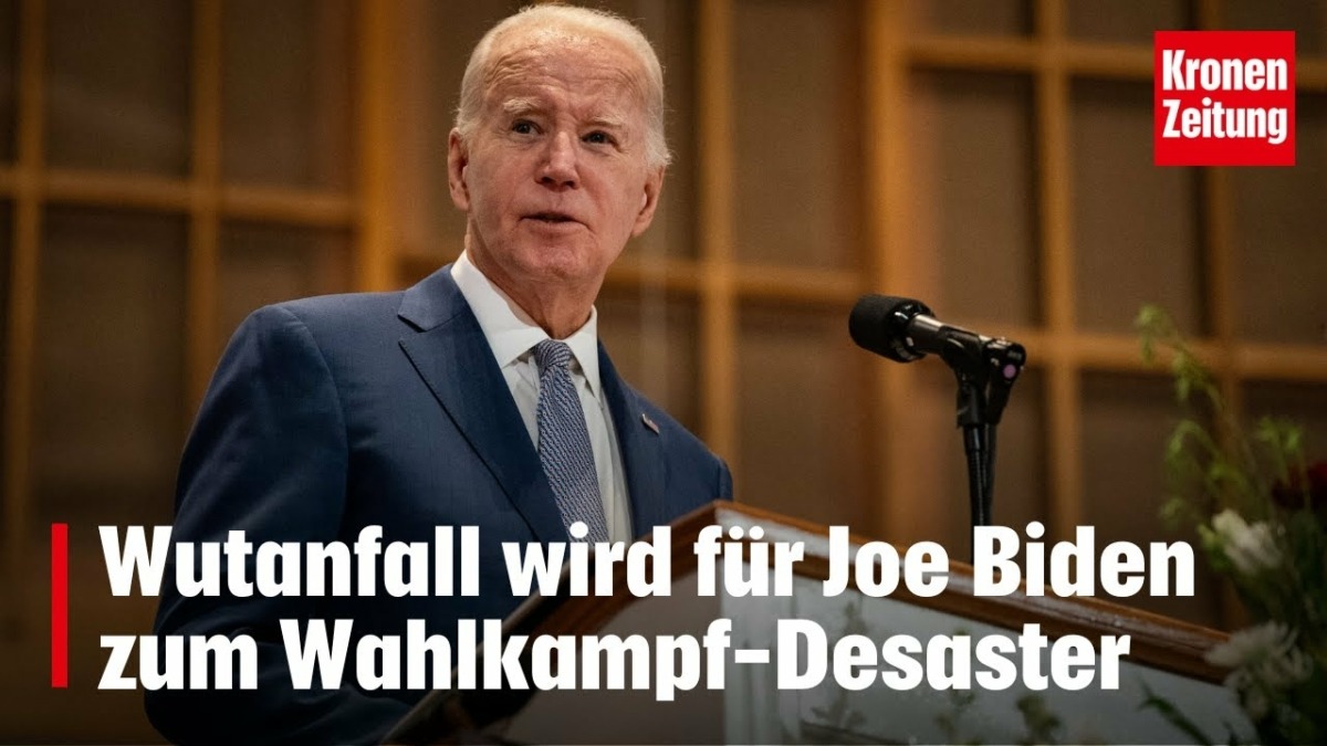 Wutanfall wird für Joe Biden zum Wahlkampf-Desaster!