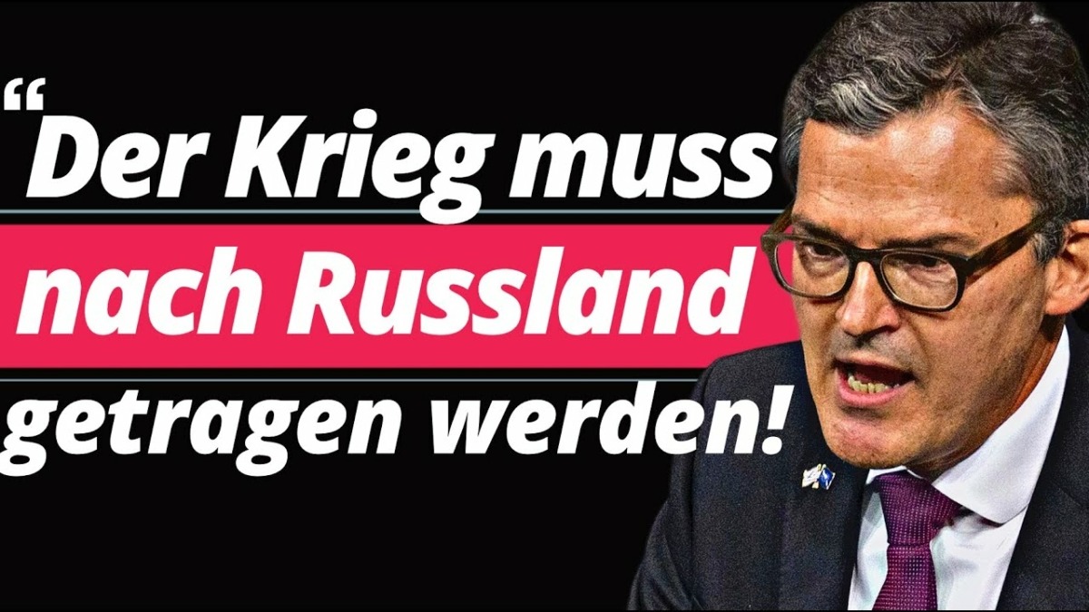 Desaströse Entgleisung von Kiesewetter (CDU)! Der Krieg muss nach Russland getragen werden!