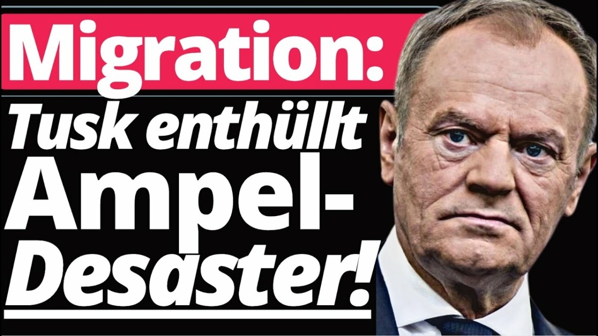 Klatsche für Scholz während Donald Tusk Besuch!