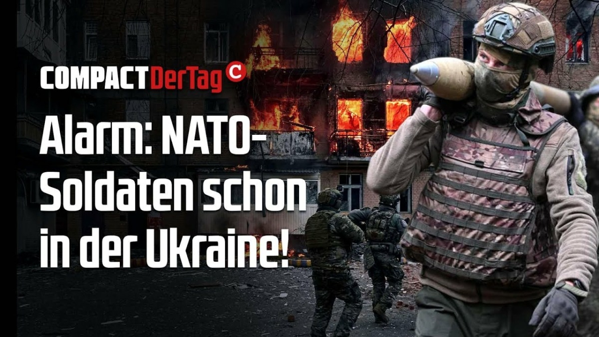 Alarm: NATO-Soldaten schon in der Ukraine!
