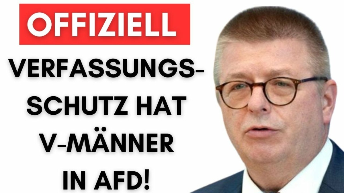 Brisant: Eigene V-Männer machen extremistische Aussagen, mit denen AfD überführt werden soll.