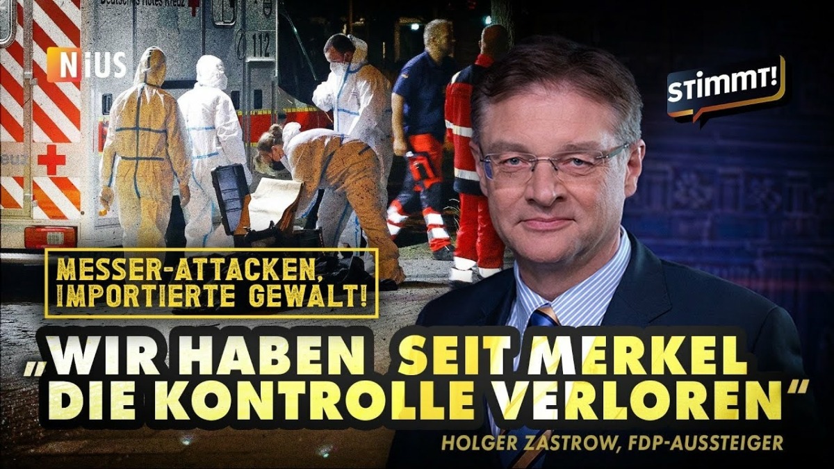 Messer-Attacken. Warum wir eine neue Migrations-Politik brauchen!
