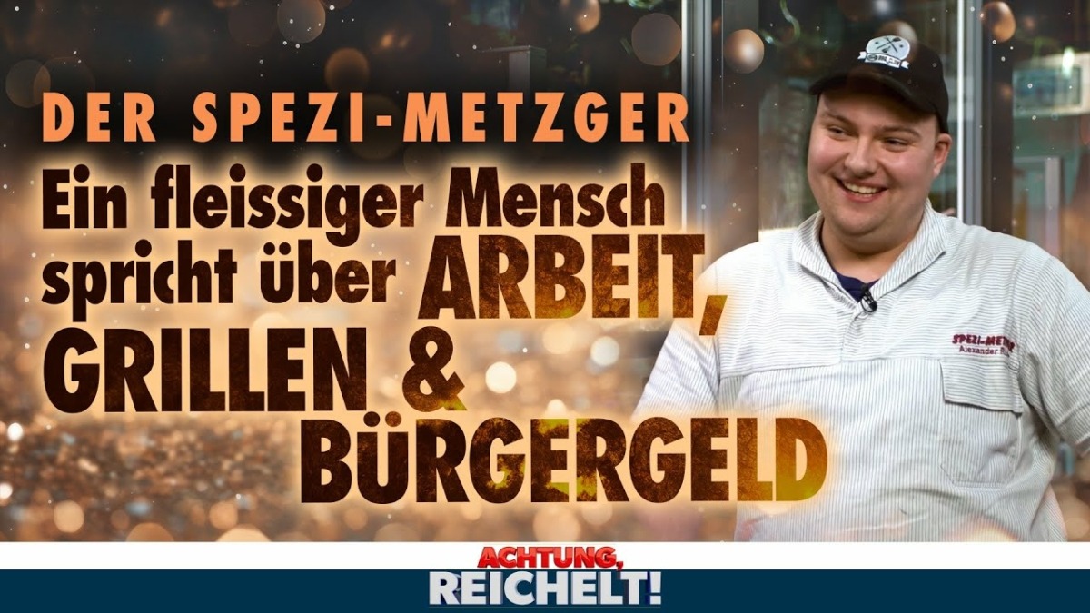 Ein fleißiger Mensch spricht über Arbeit, Grillen und Bürgergeld!