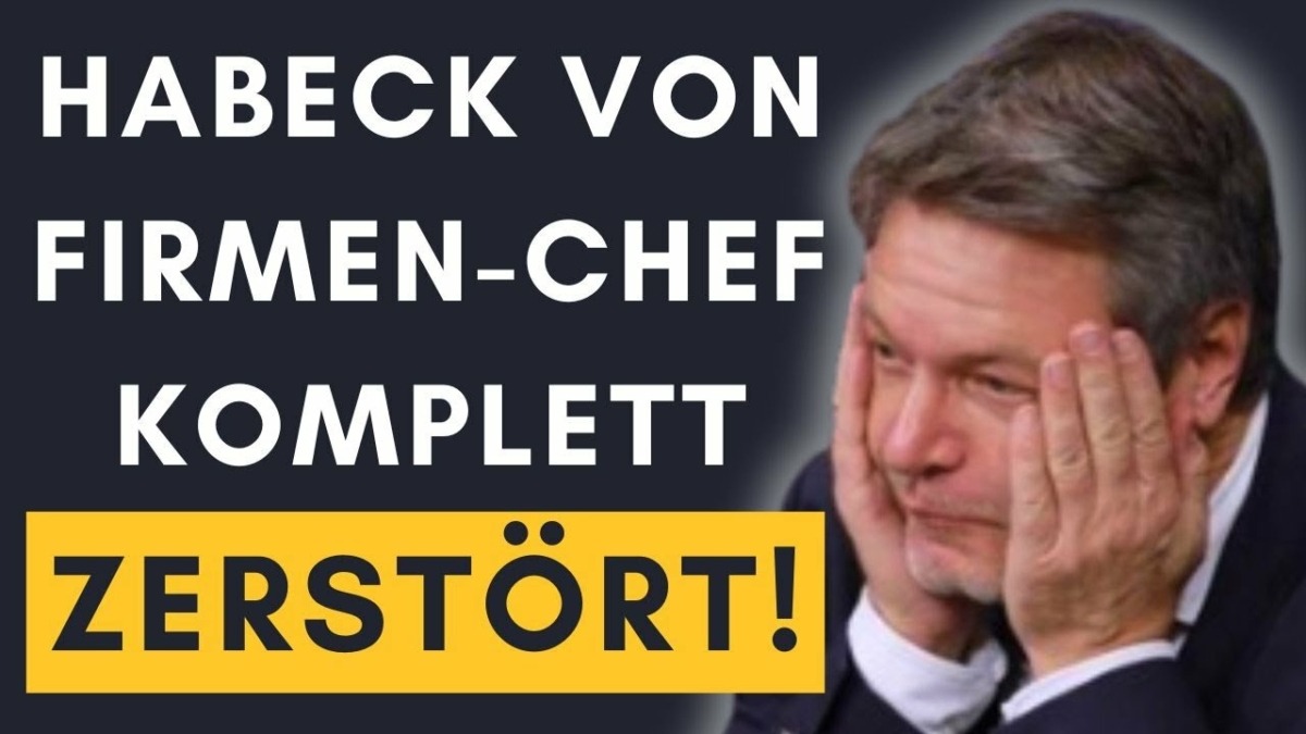 „Habeck erzählt nur Schwachsinn“ – Fachkräftemangel ist eine Lüge!