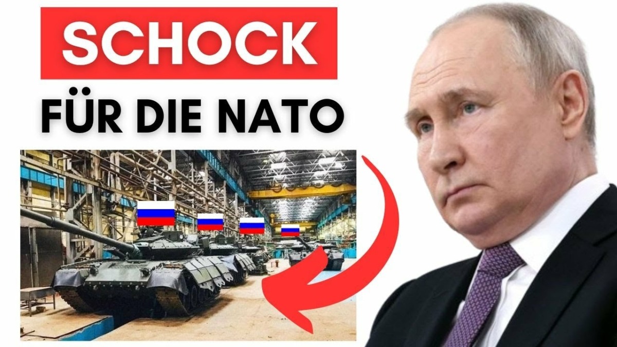 NATO-Panik: Massenproduktion neuer Panzer in russischer Waffenfabrik!