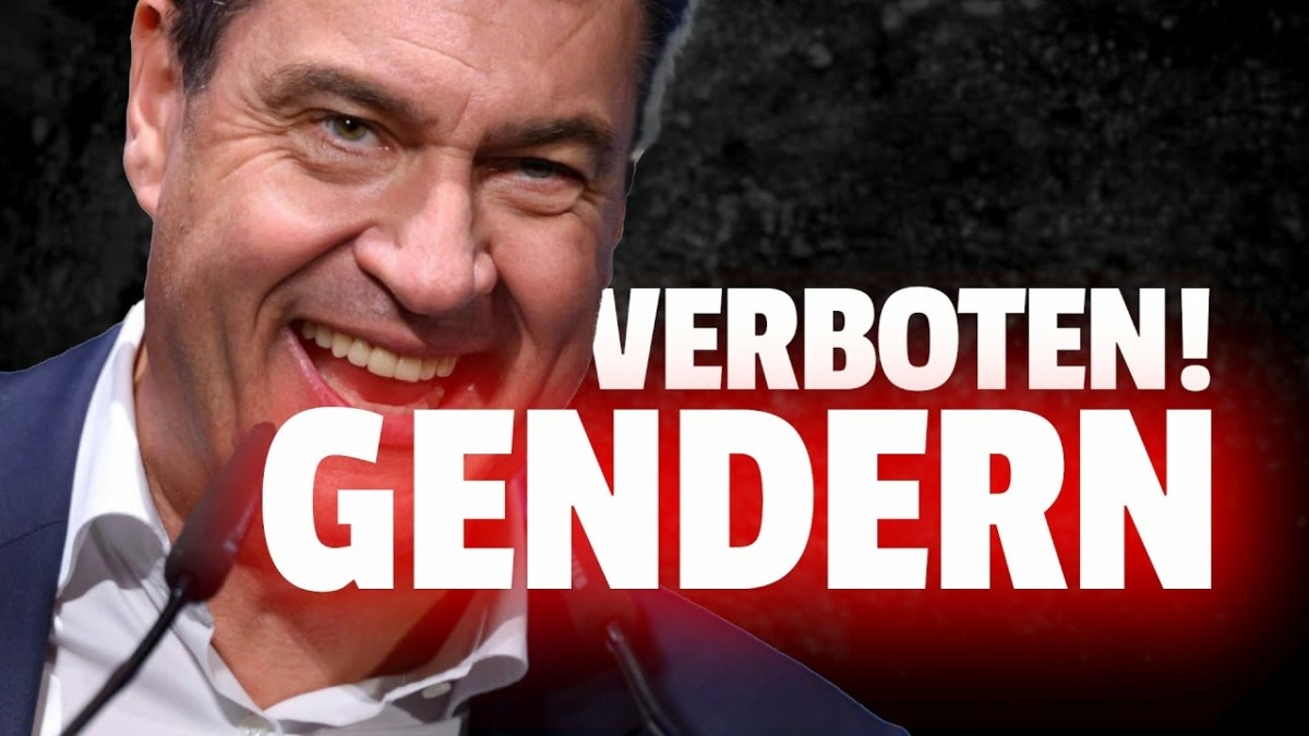 Bayern stellt Gendern unter STRAFE!!