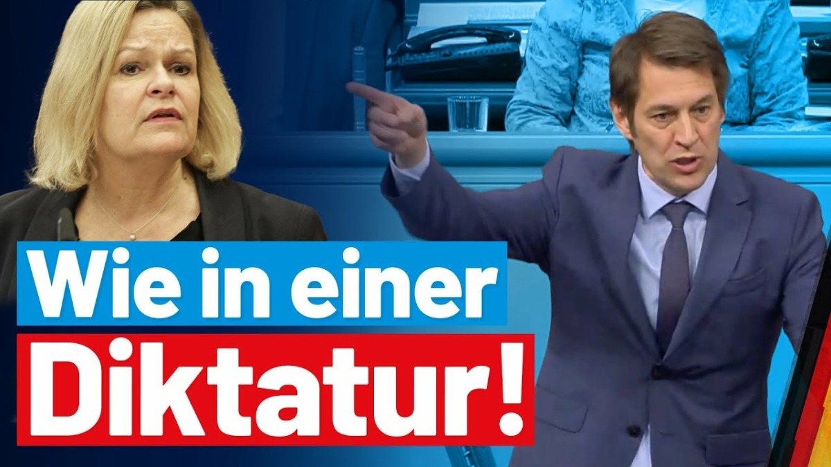 Dr. Götz Frömming warnt vor einer aufziehenden Gesinnungsdiktatur!