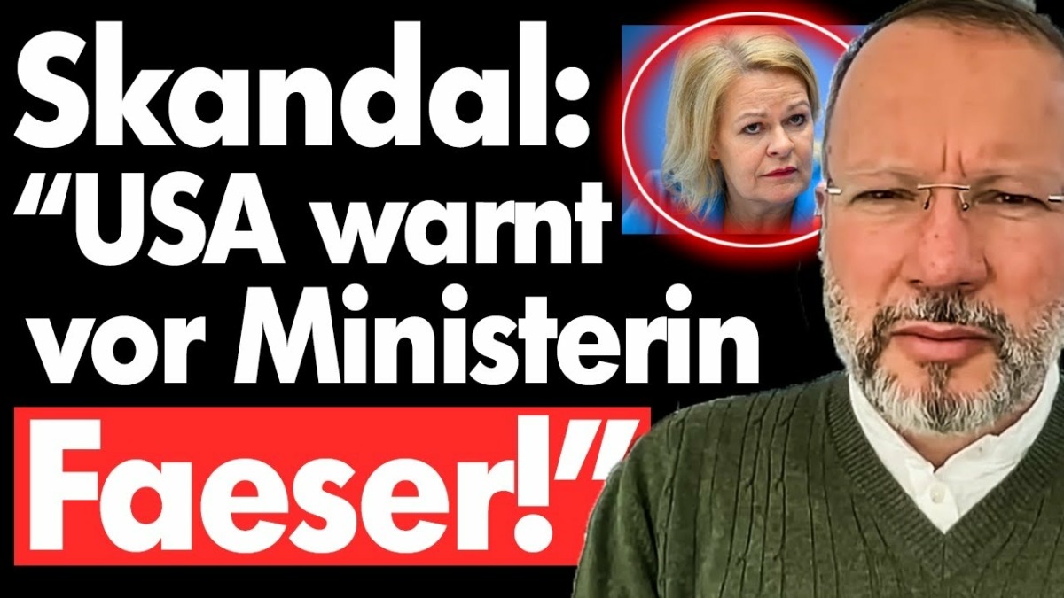 WAHNSINN! Markus Krall: „Frau Faeser handelt verfassungswidrig!“