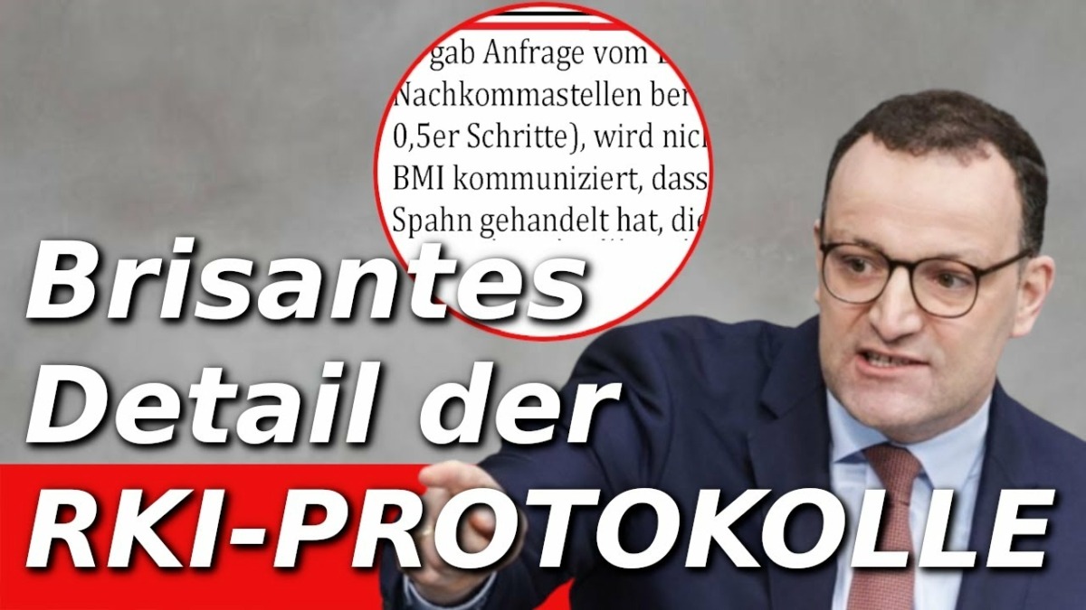 Jens Spahn und die Anweisung an das Robert Koch Institut