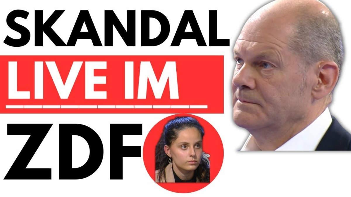 Schülerin blamiert Scholz LIVE im ZDF!
