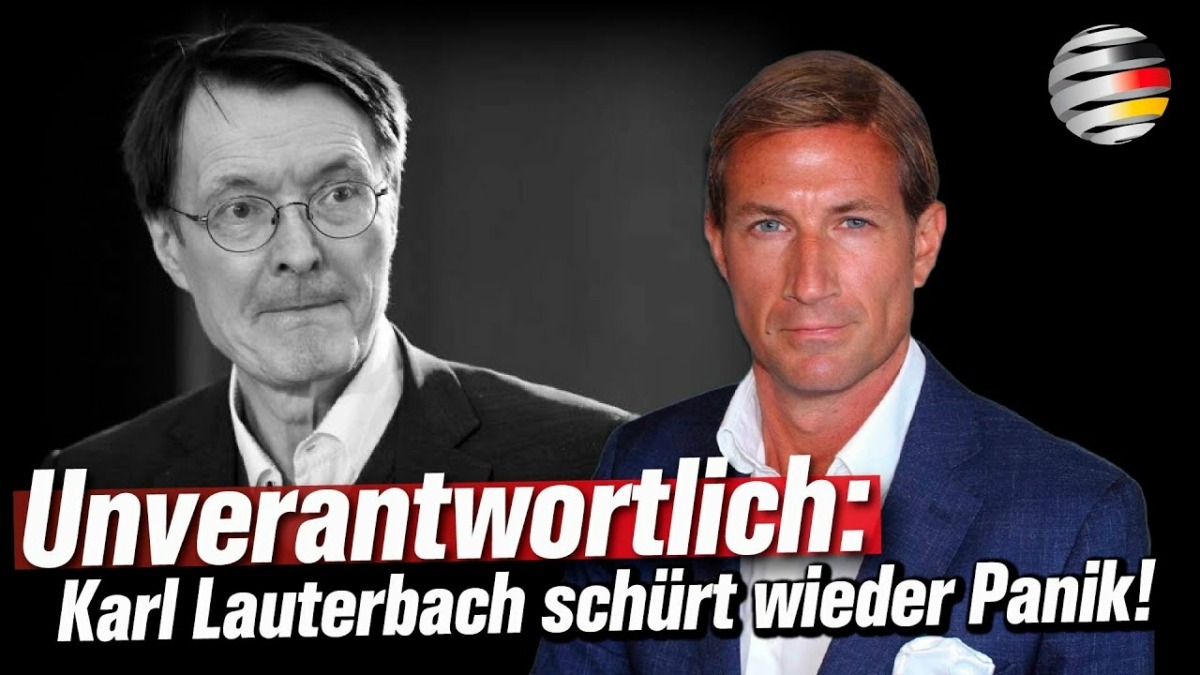 Unverantwortlich: Karl Lauterbach schürt wieder Panik!