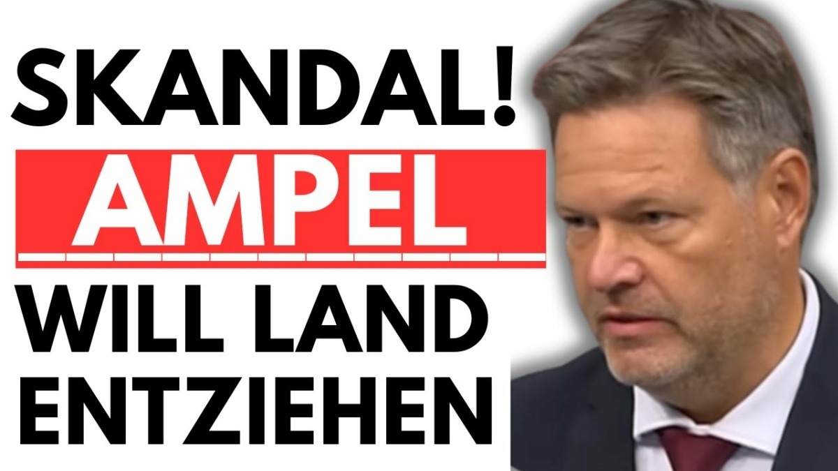 SKANDAL! AMPEL WILL BAUERN LAND WEGNEHMEN!