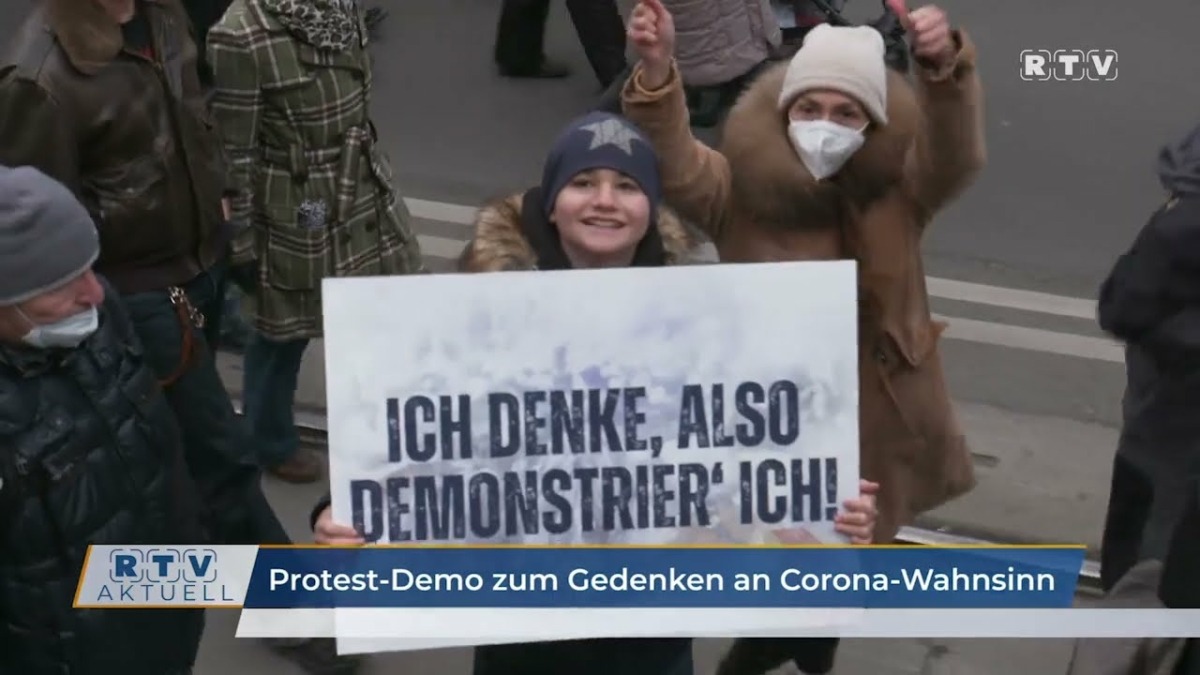 Protest-Kundgebung zum Gedenken an „Lockdown“ und Corona-Zwangsmaßnahmen!