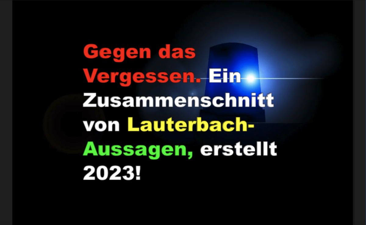 Gegen das Vergessen. Ein Zusammenschnitt von Lauterbach-Aussagen, erstellt 2023!
