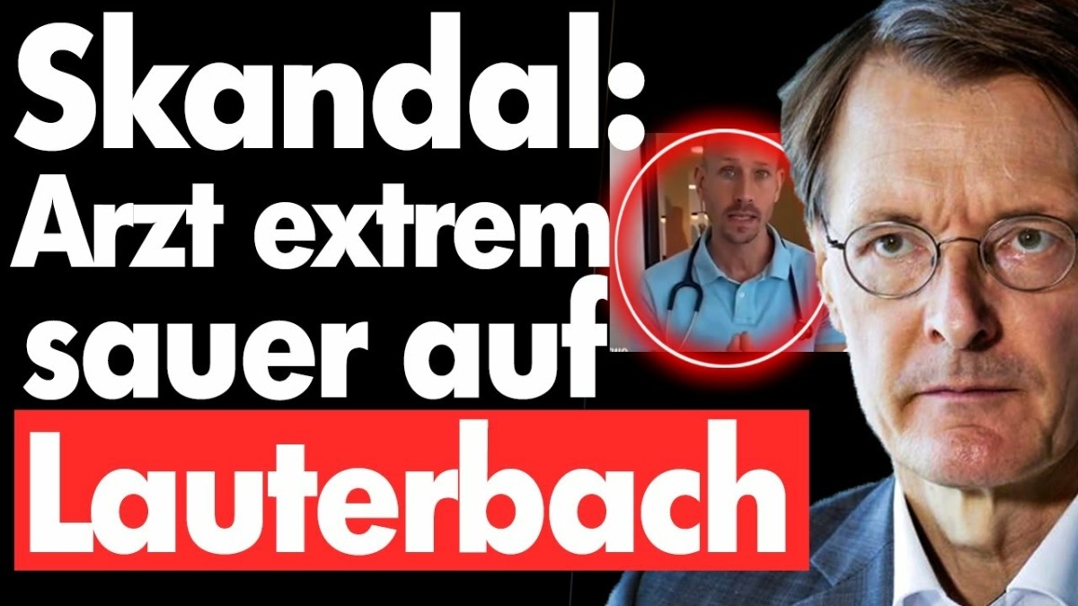 UNFASSBAR! Arzt über Lauterbach „Es ist eine Katastrophe!“