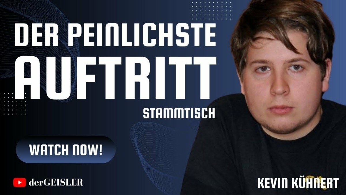 Reingefallen!! Ende seiner Karriere? Moderator stellt Kühnert geniale Falle, zum Fremdschämen!
