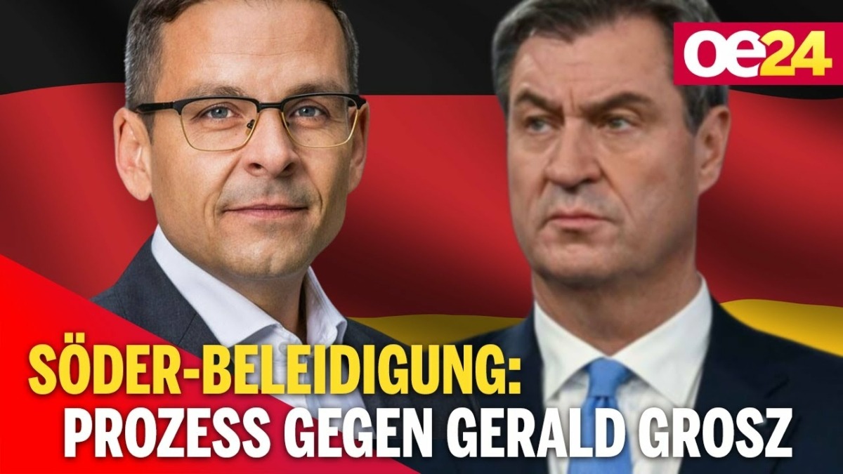 „Landesverräter“- Söder-Beleidigung: Prozess gegen Gerald Grosz
