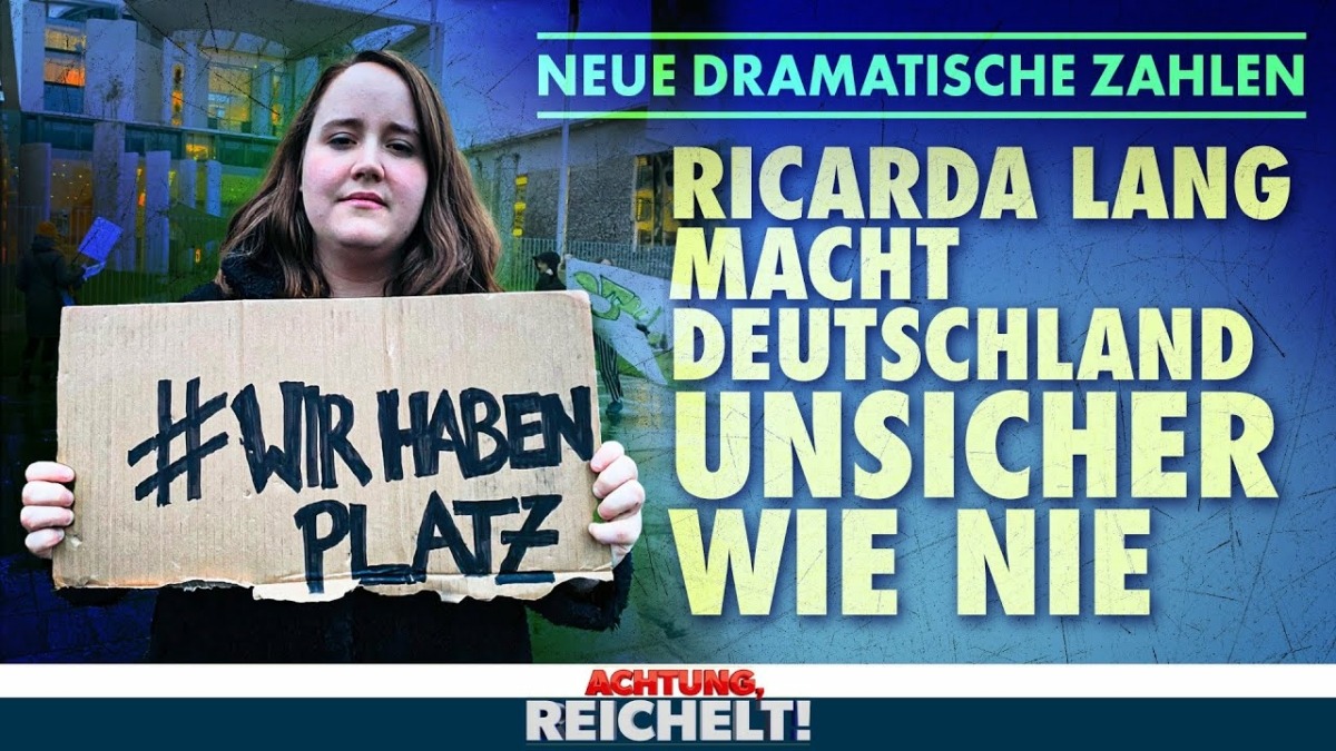 Kriminalstatistik: So gefährlich ist Ricarda Langs Deutschland!