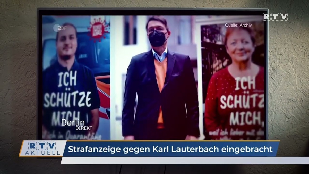 Strafanzeige gegen Karl Lauterbach eingebracht!