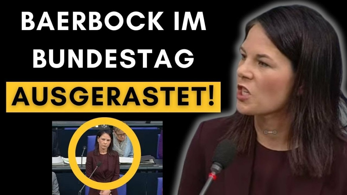 Baerbock rastet aus, weil sie von AfD gedemütigt wird!