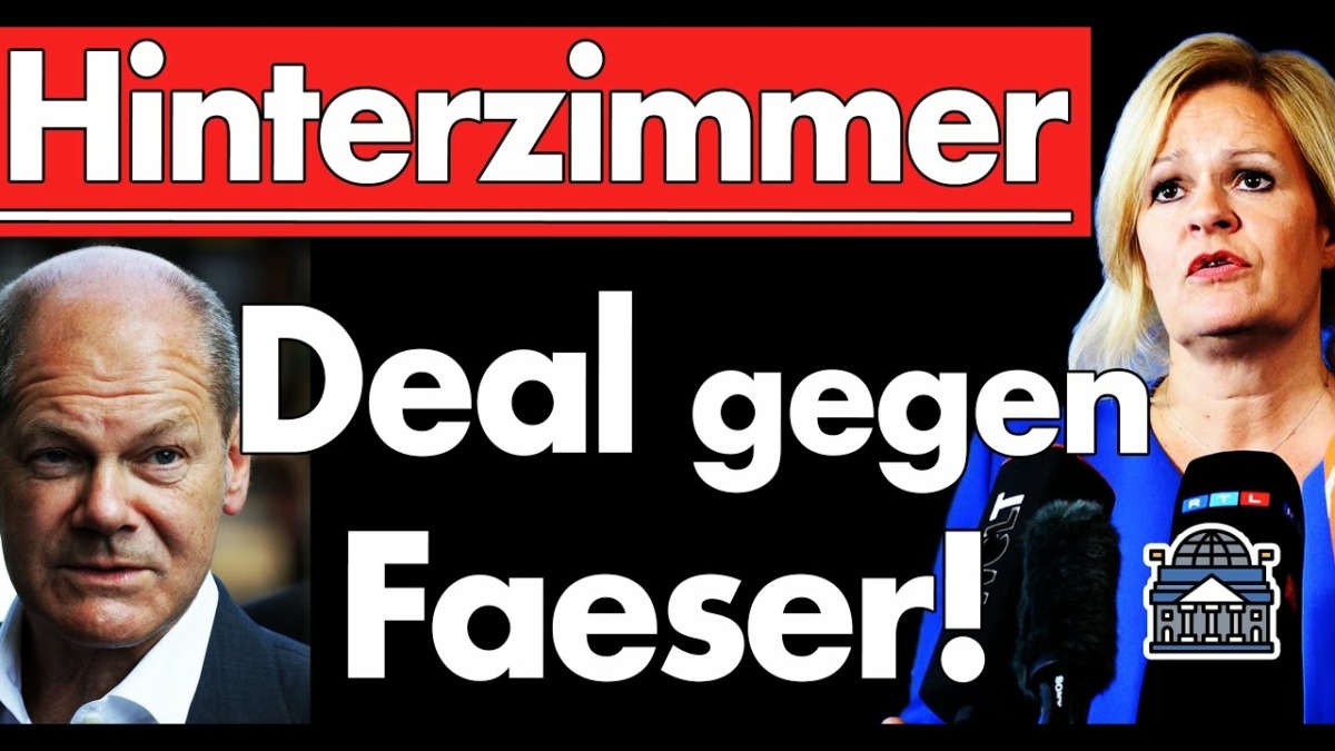 Hinterzimmer: Faeser mit Richtlinienkompetenz übergangen? Scholz-Deal Mietpreisbremse – Quick Freeze