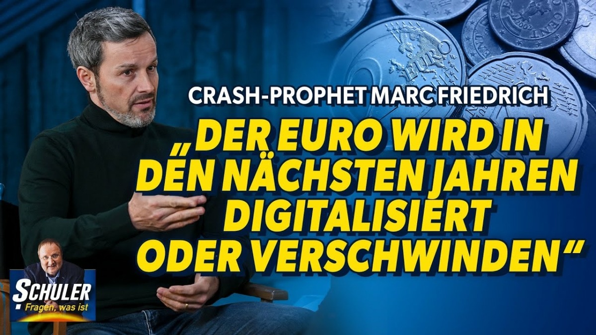 Crash-Prophet Marc Friedrich: „Der Euro wird in den nächsten Jahren digitalisiert oder verschwinden“!