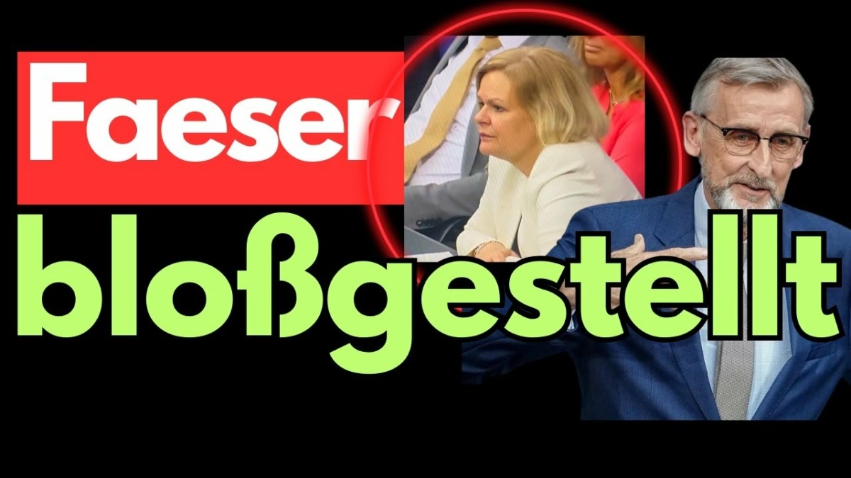 CDU- Schuster rechnet mit Faeser ab
