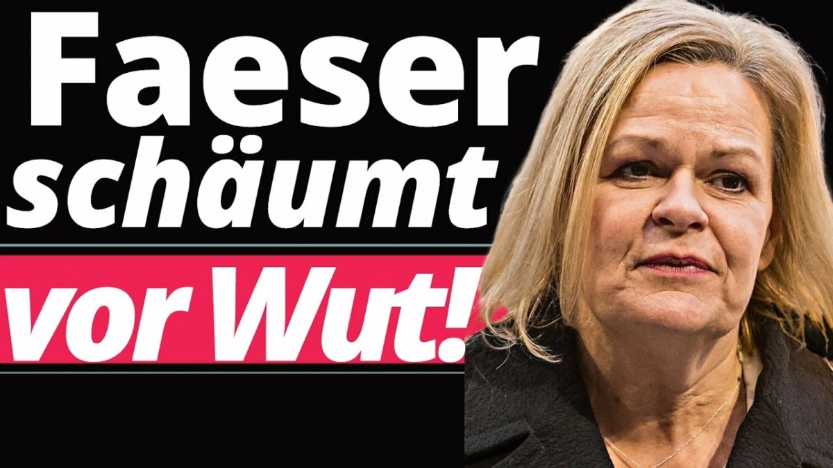 Meinungsfreiheit: MEGA Klatsche für Faeser und Haldenwang!